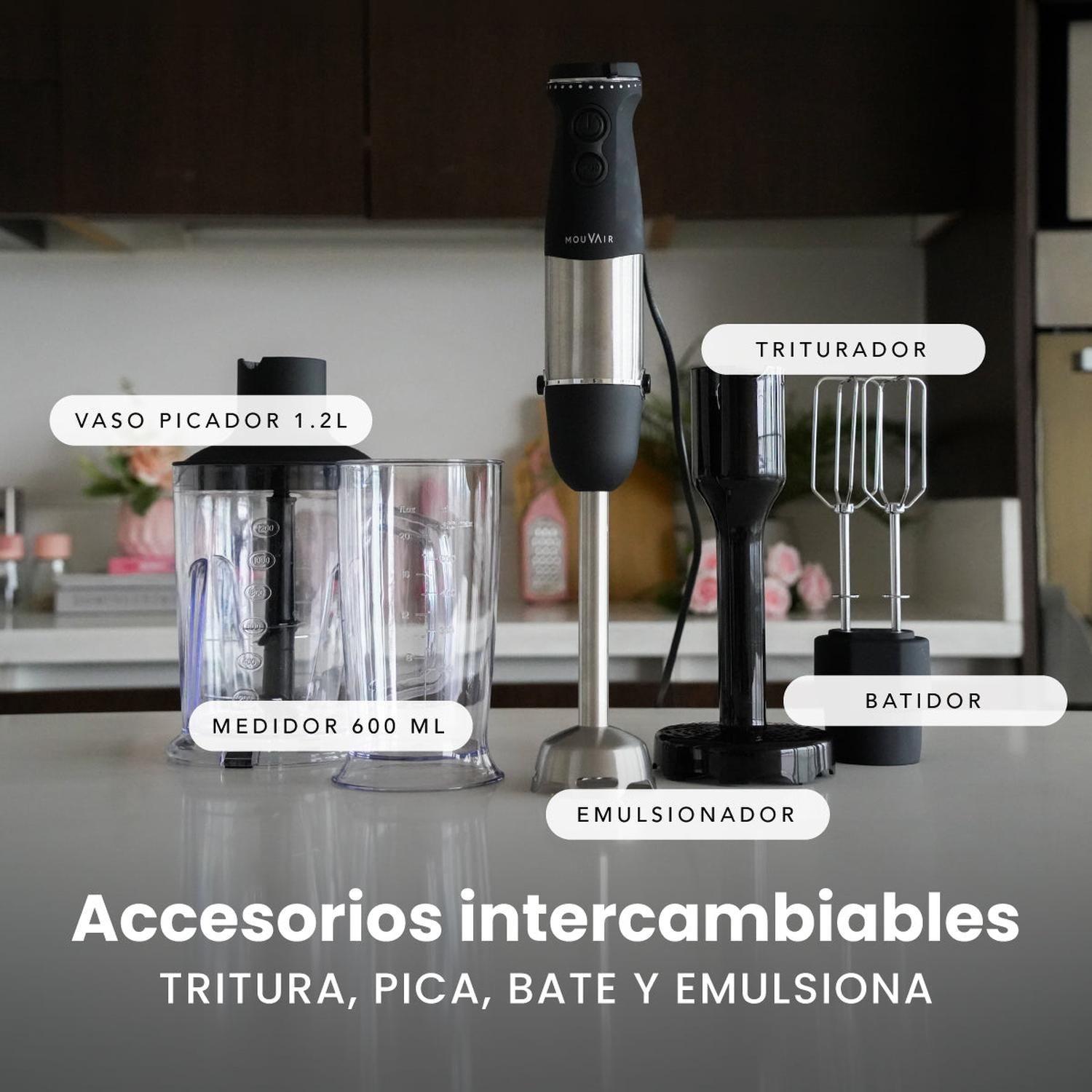 Minipimer y Batidora Mouvair Mixer 1300W-3