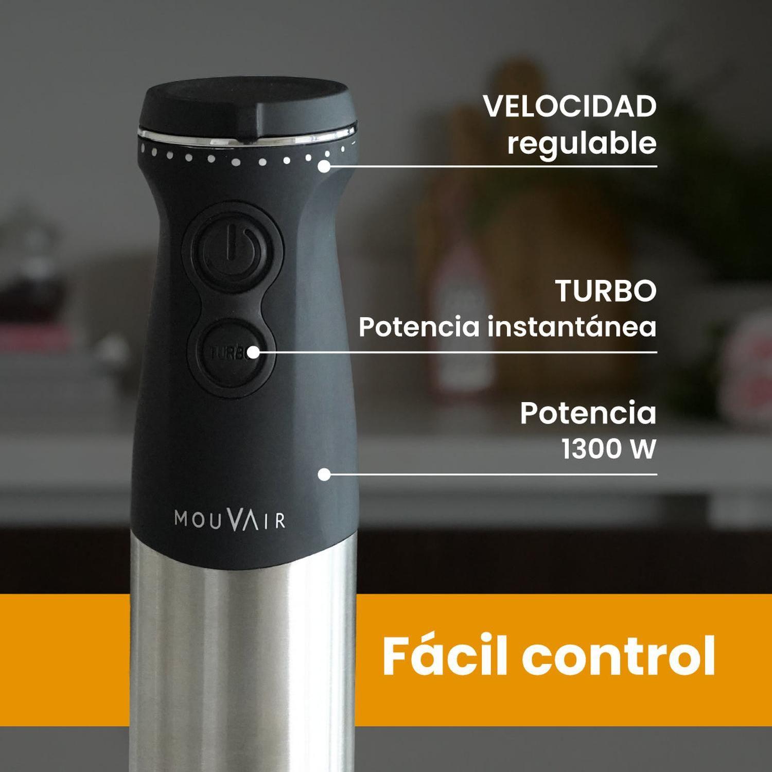 Minipimer y Batidora Mouvair Mixer 1300W-4