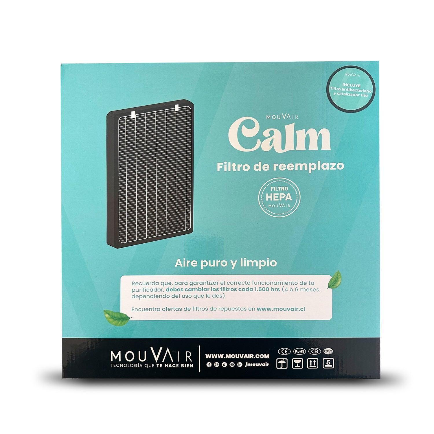 Filtros de reemplazo Mouvair Calm HEPA H13 con Catalizador (grado médico)-1