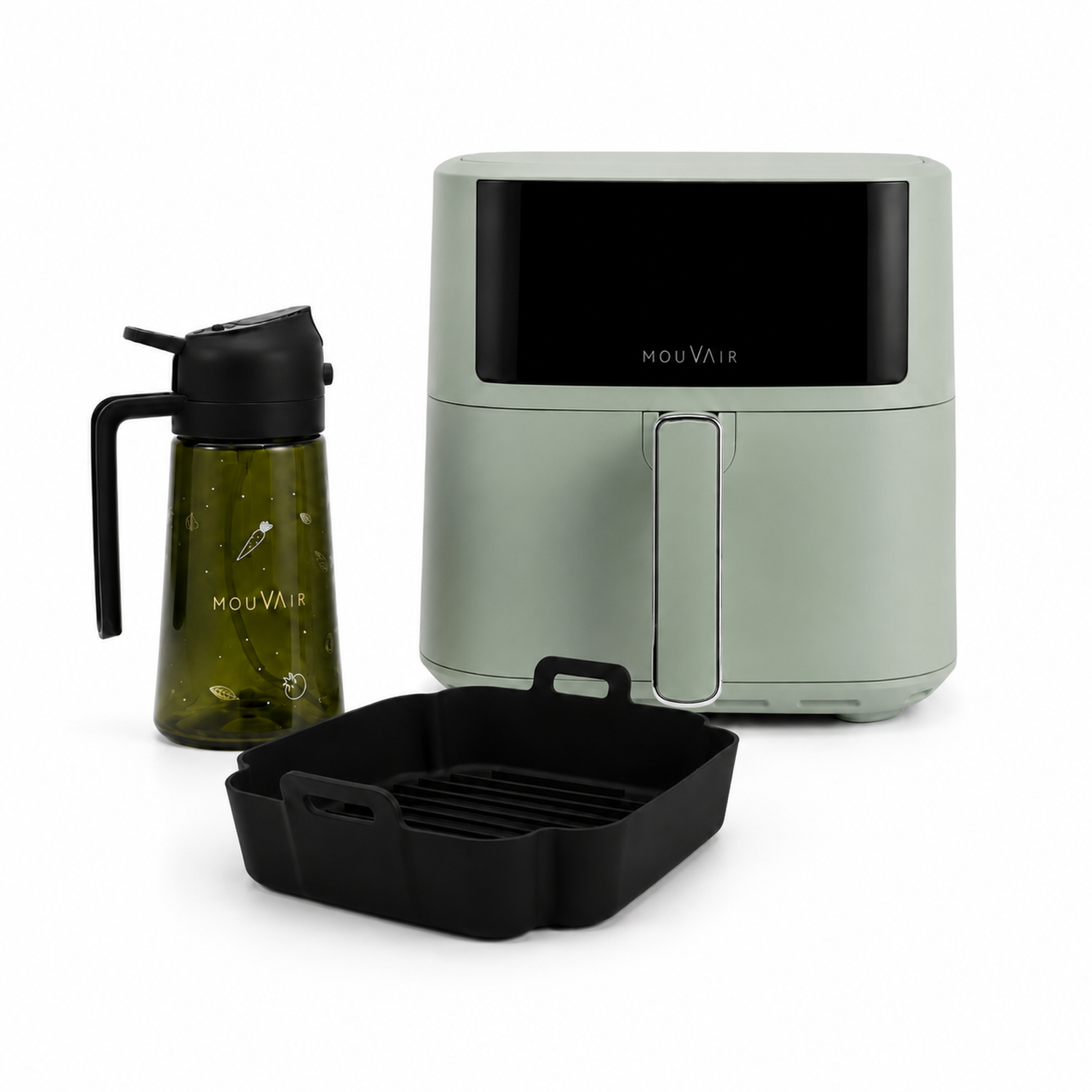 Pack Freidora Fry 6L + Rociador de Aceite + Molde de Silicona-0