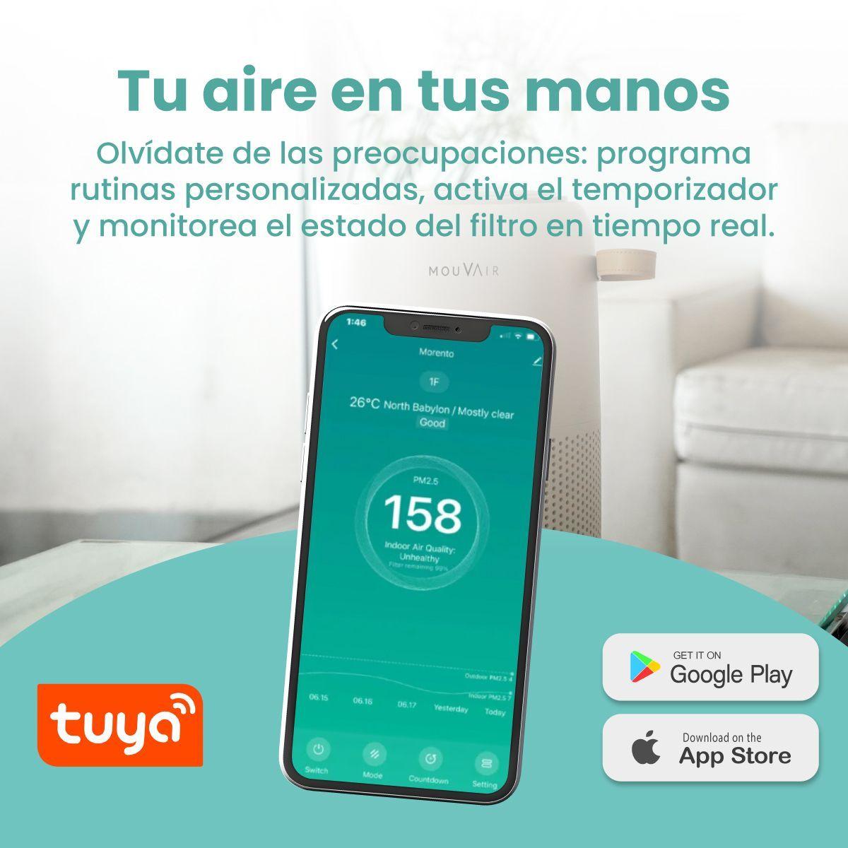 Purificador de Aire Mouvair Vital-3