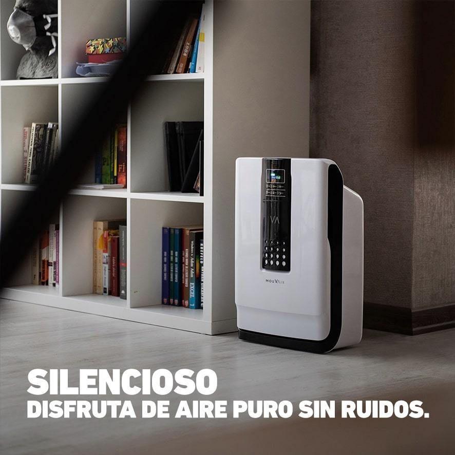 Purificador de Aire Mouvair Zen + Filtros HEPA H11-4