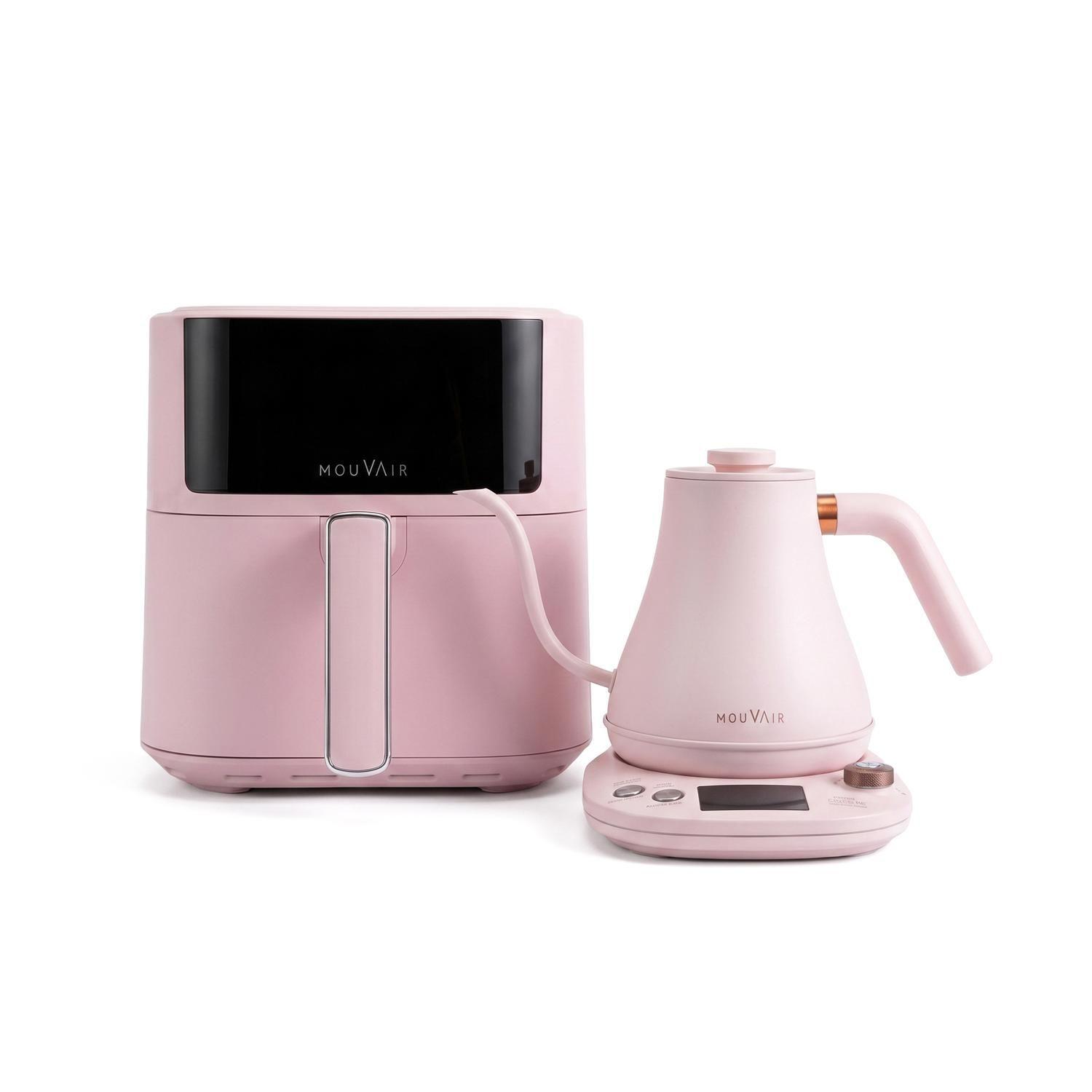 Pack Freidora de Aire Mouvair Fry + Hervidor Inteligente Mouvair Swan Rosa-0