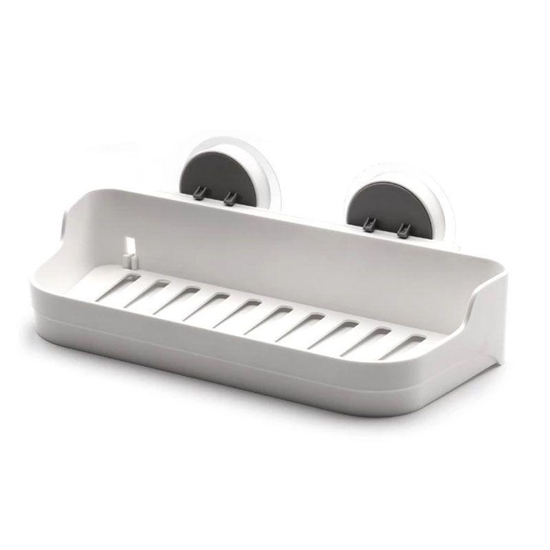 Repisa Multiusos con desagüe para Baño o Cocina Sin Perforar-0