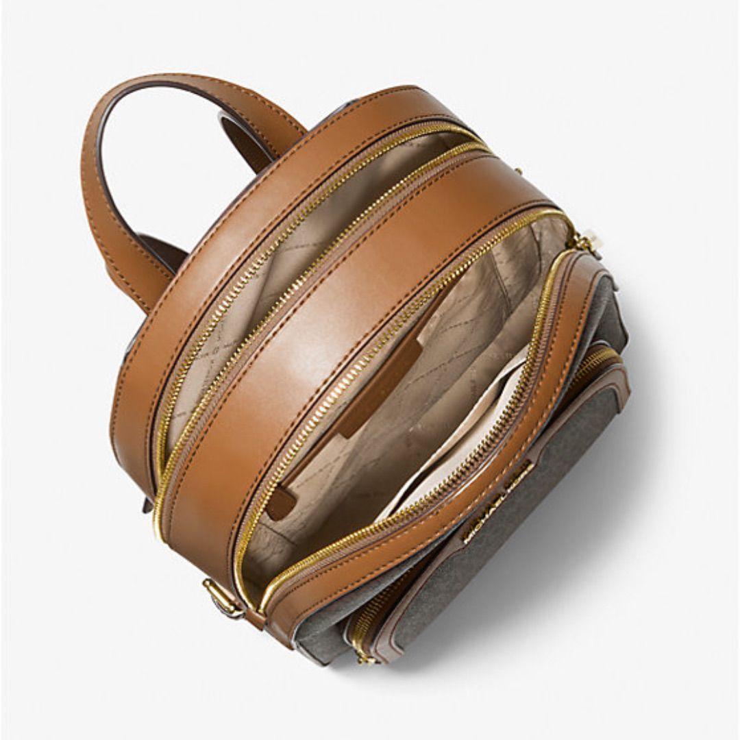 Mochila Michael Kors Jaycee Grande Con Logo-0