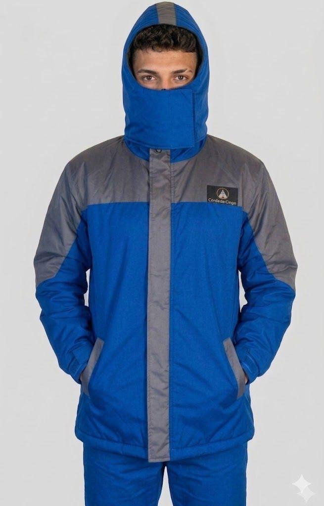 Vestuario Parka Termica Celeste o Azulino-0