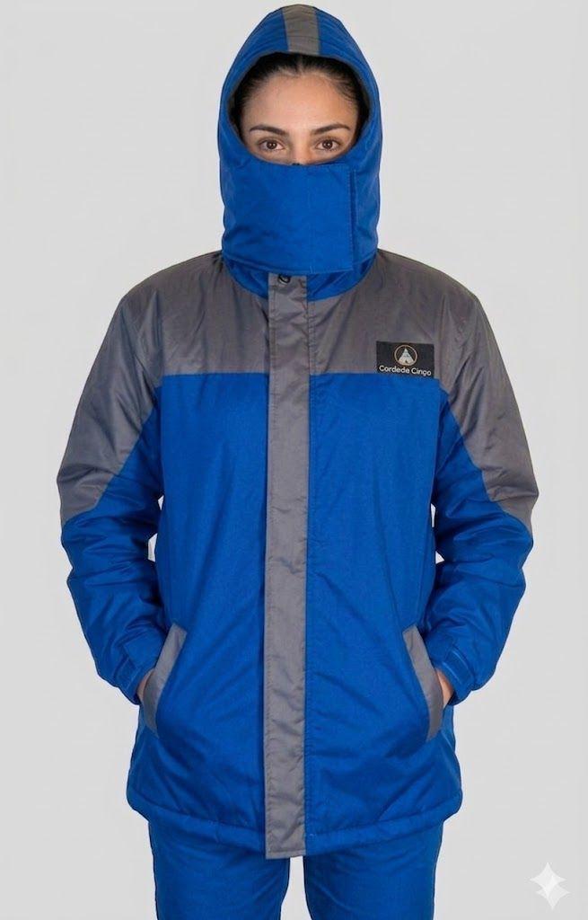 Vestuario Parka Termica Celeste o Azulino-1