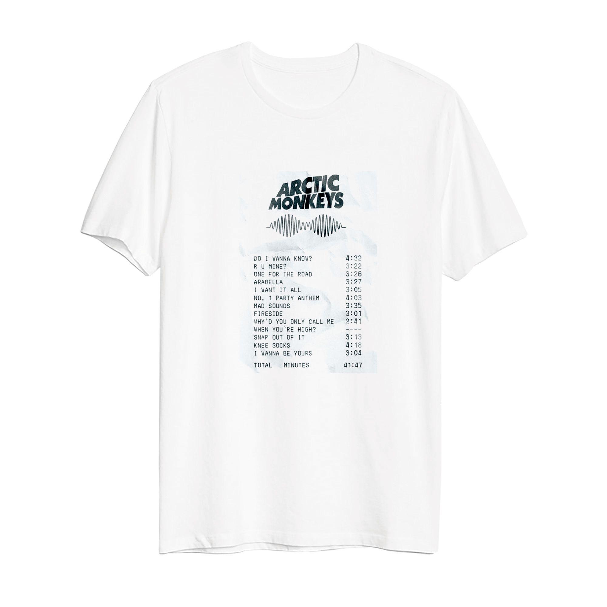 Polera Arctic Monkeys Ticket-0