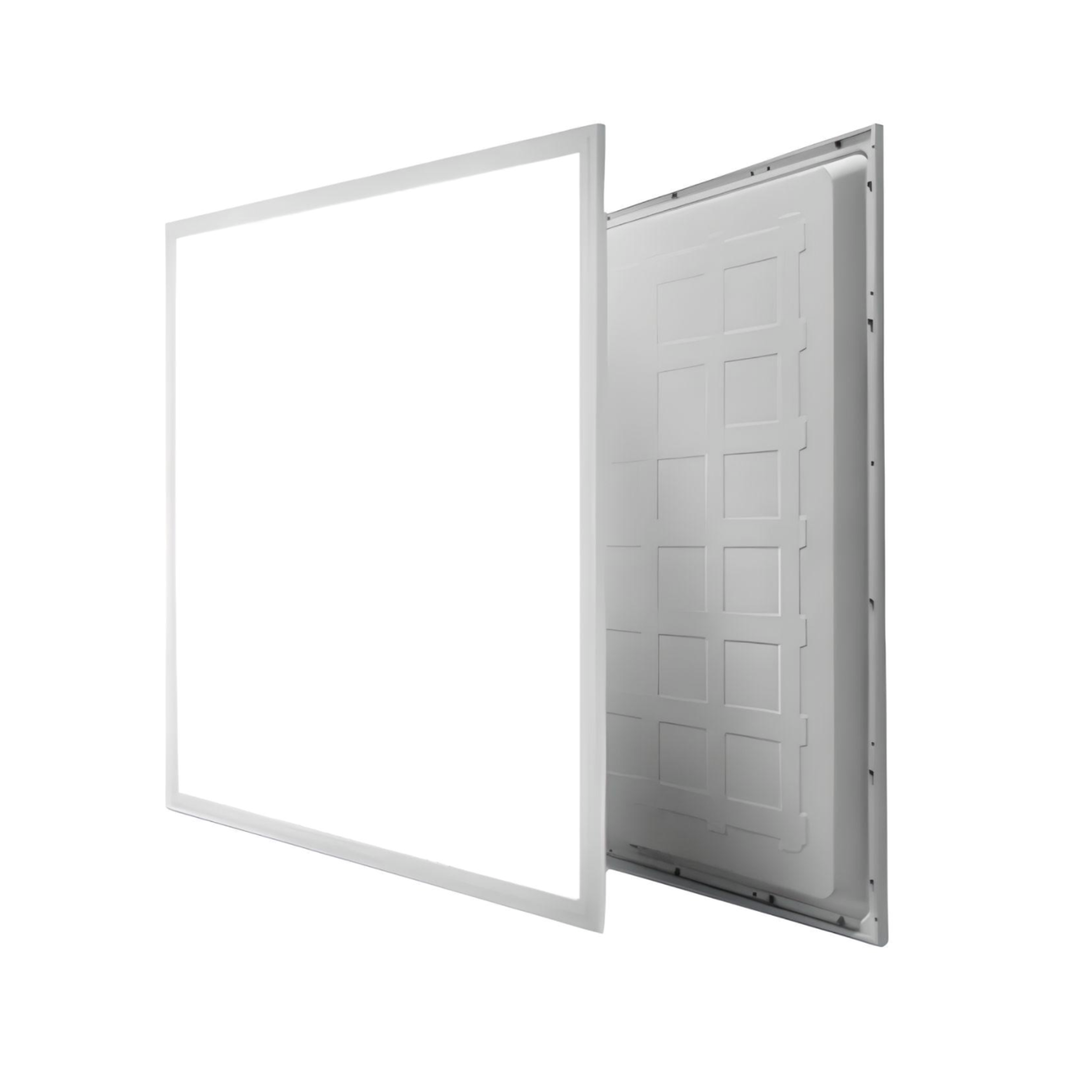 Pack 10 Panel Led Cielo Americano Embutido 60x60cm 48W Luz Fría 6500°K-0
