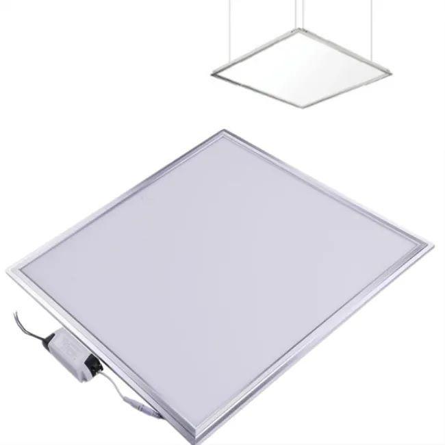 Pack 10 Panel Led Cielo Americano Embutido 60x60cm 48W Luz Fría 6500°K-2