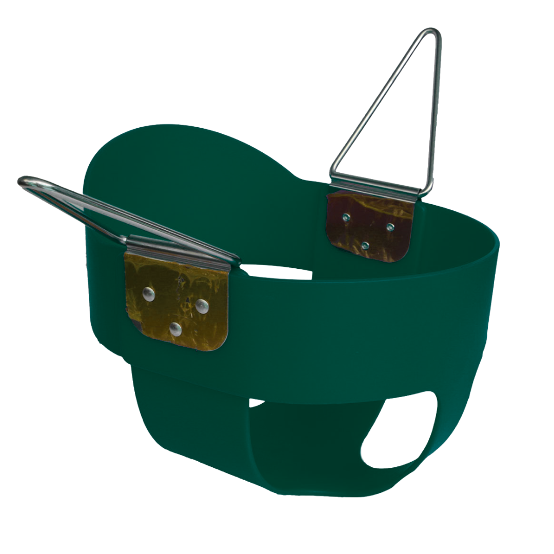 Columpio Tipo Pañal Para Niños - Verde-2