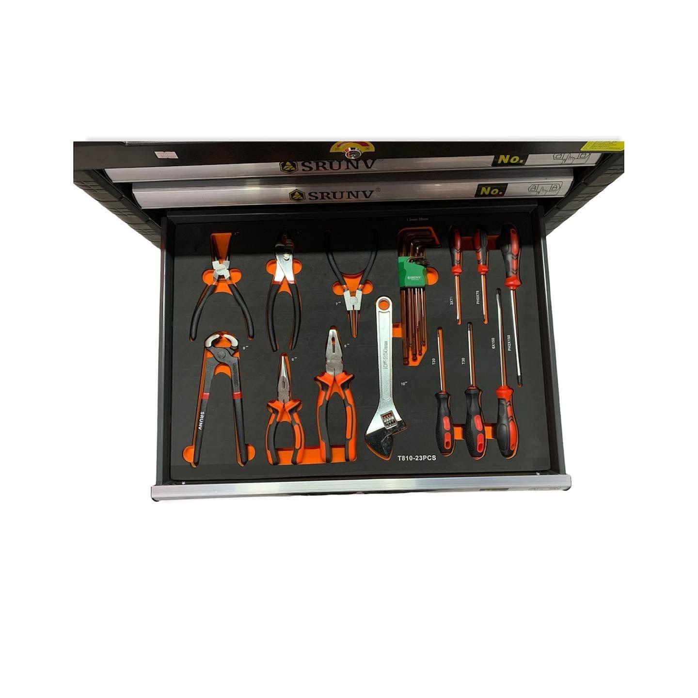 Gabinete Porta Herramientas Con 168 Piezas-4