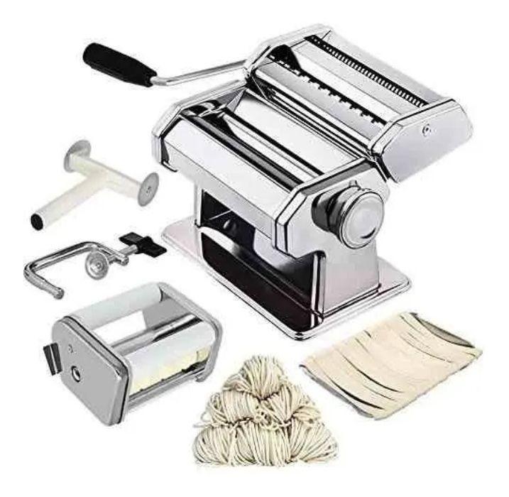 Máquina De Ravioles Y Pasta Acero Inox. 3 En 1-2