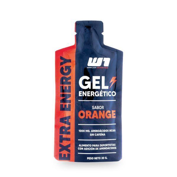 Caja 24 Geles energéticos Boost + BCAAs sabor Naranja-1
