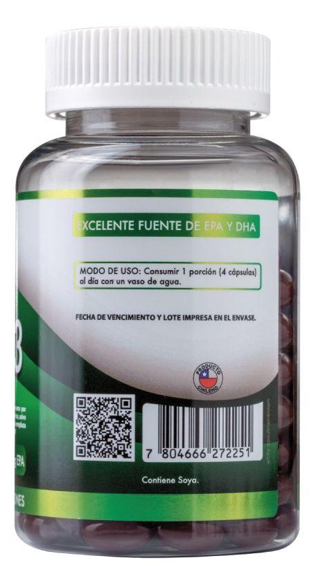 Omega 3 Vegano 120 Cápsulas Blandas-2