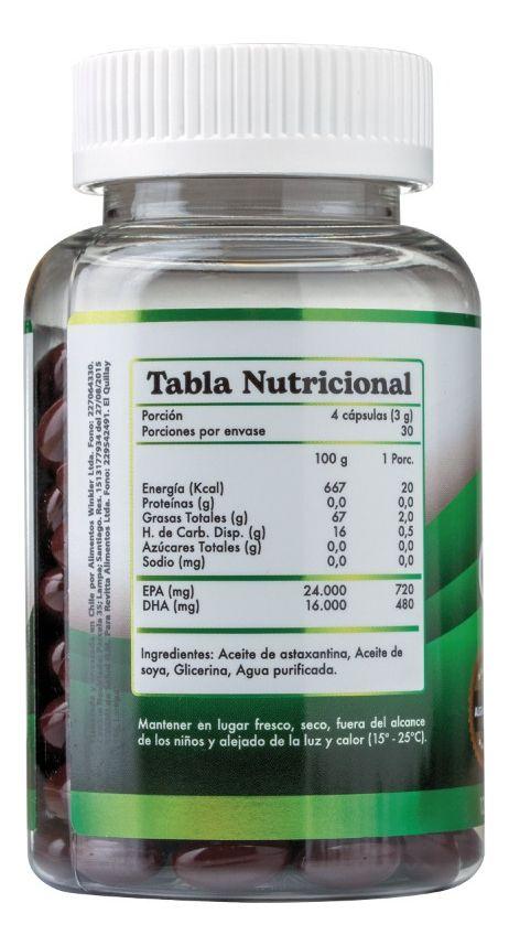 Omega 3 Vegano 120 Cápsulas Blandas-3