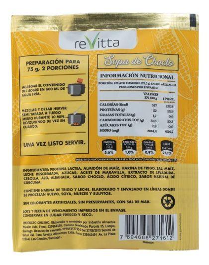 Pack 7 Sopas + Proteína 75 Grs (whey O Vegana) 2 Servicios-2