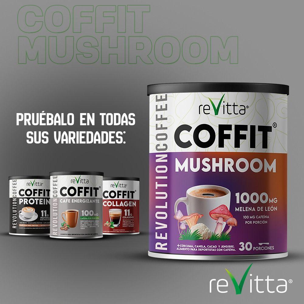 Café Coffit Mushroom + Melena De León 300g. Hongo Adaptógeno-3
