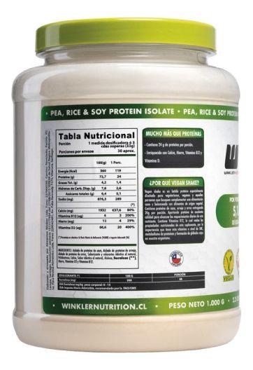 Proteina Vegana Vegan Shake 1 Kg. Winkler Nutrition-5