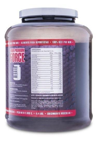 Proteina De Carne Beef Pro Win 2 Kgs Con Adición De Creatina-2