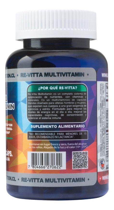 Multivitamínico Revitta 60 Cápsulas Winkler Nutrition-2