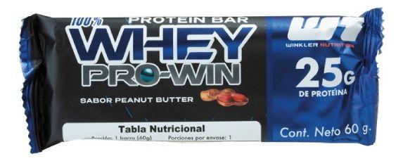Pack 12 Barritas Whey Pro Win Protein Bar 60 Grs.-2