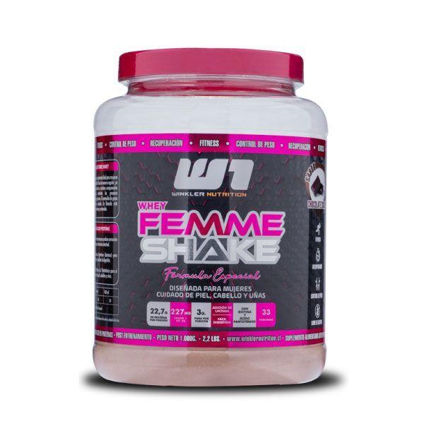 Proteina Mujer Whey Femme Shake Vainilla 1 kg.-0