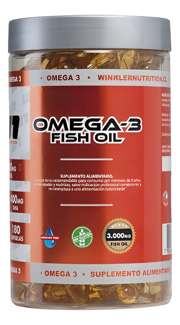 Omega 3 180 Caps. Winkler Nutrition-0