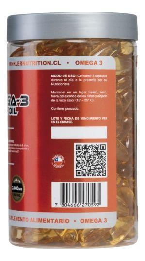 Omega 3 180 Caps. Winkler Nutrition-3