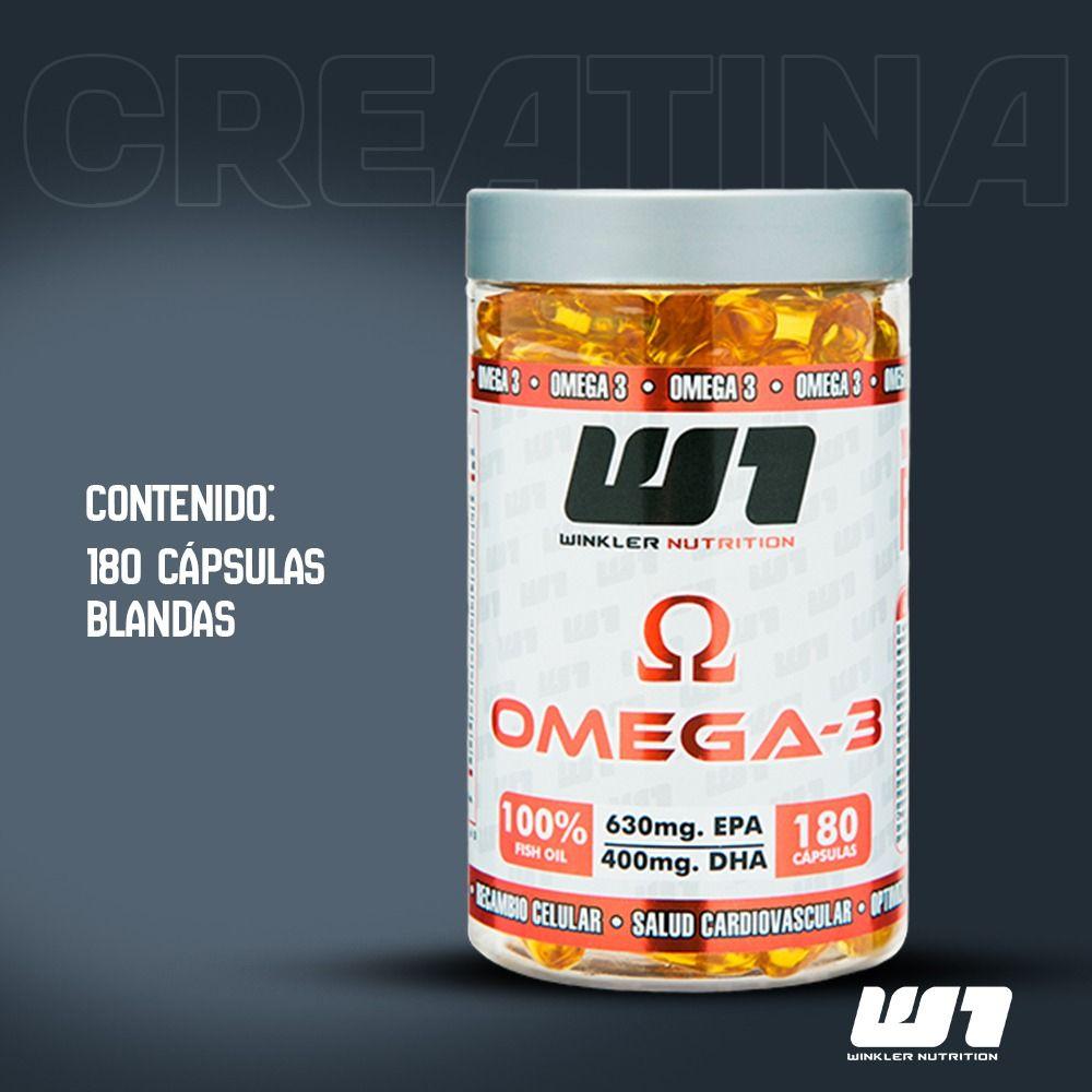 Omega 3 180 Caps. Winkler Nutrition-4