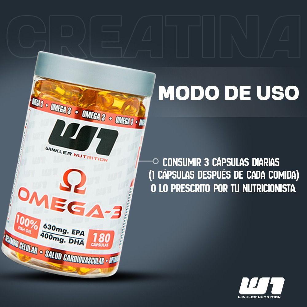 Omega 3 180 Caps. Winkler Nutrition-5