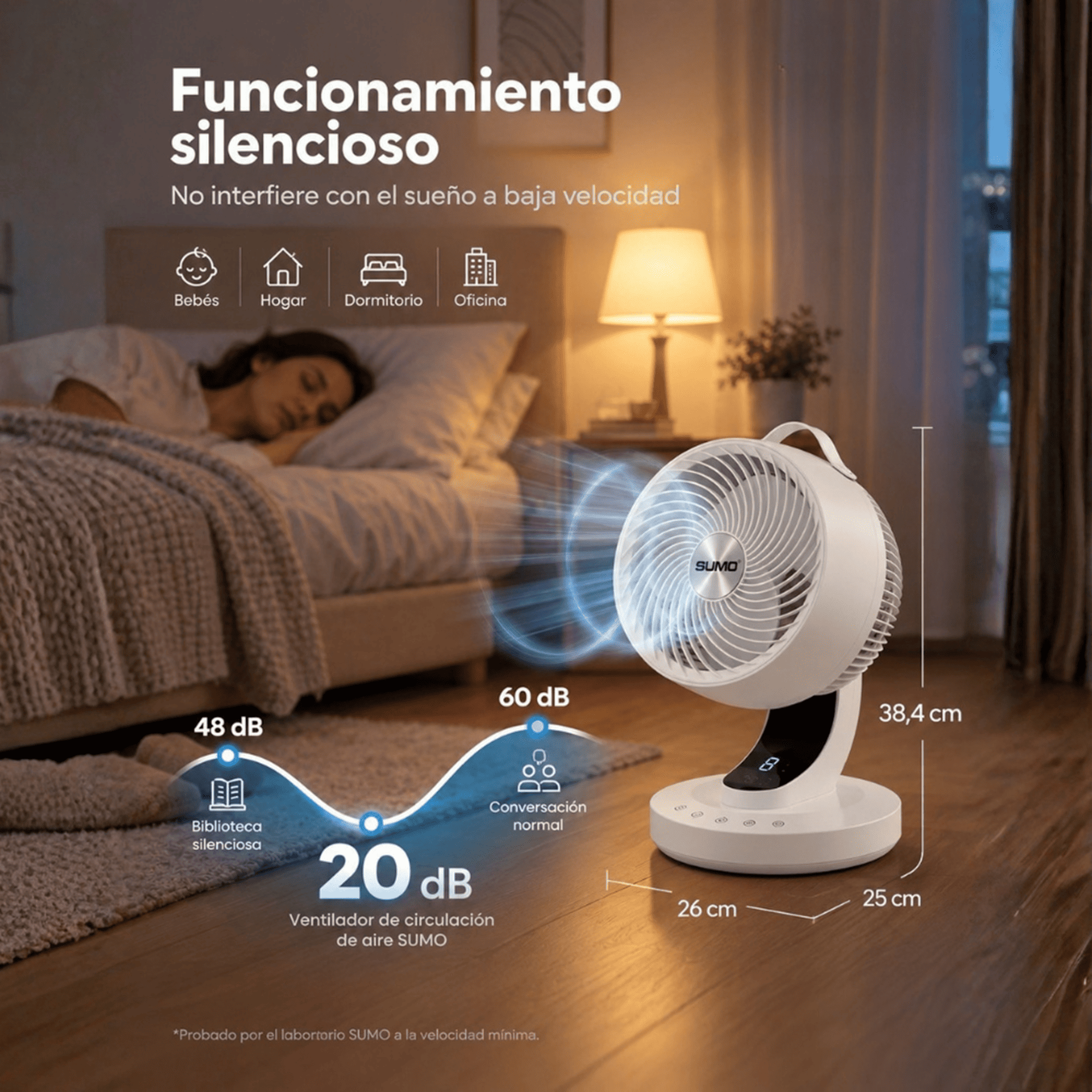 Ventilador Silencioso Orbit VM-45 Brisa Envolvente-2