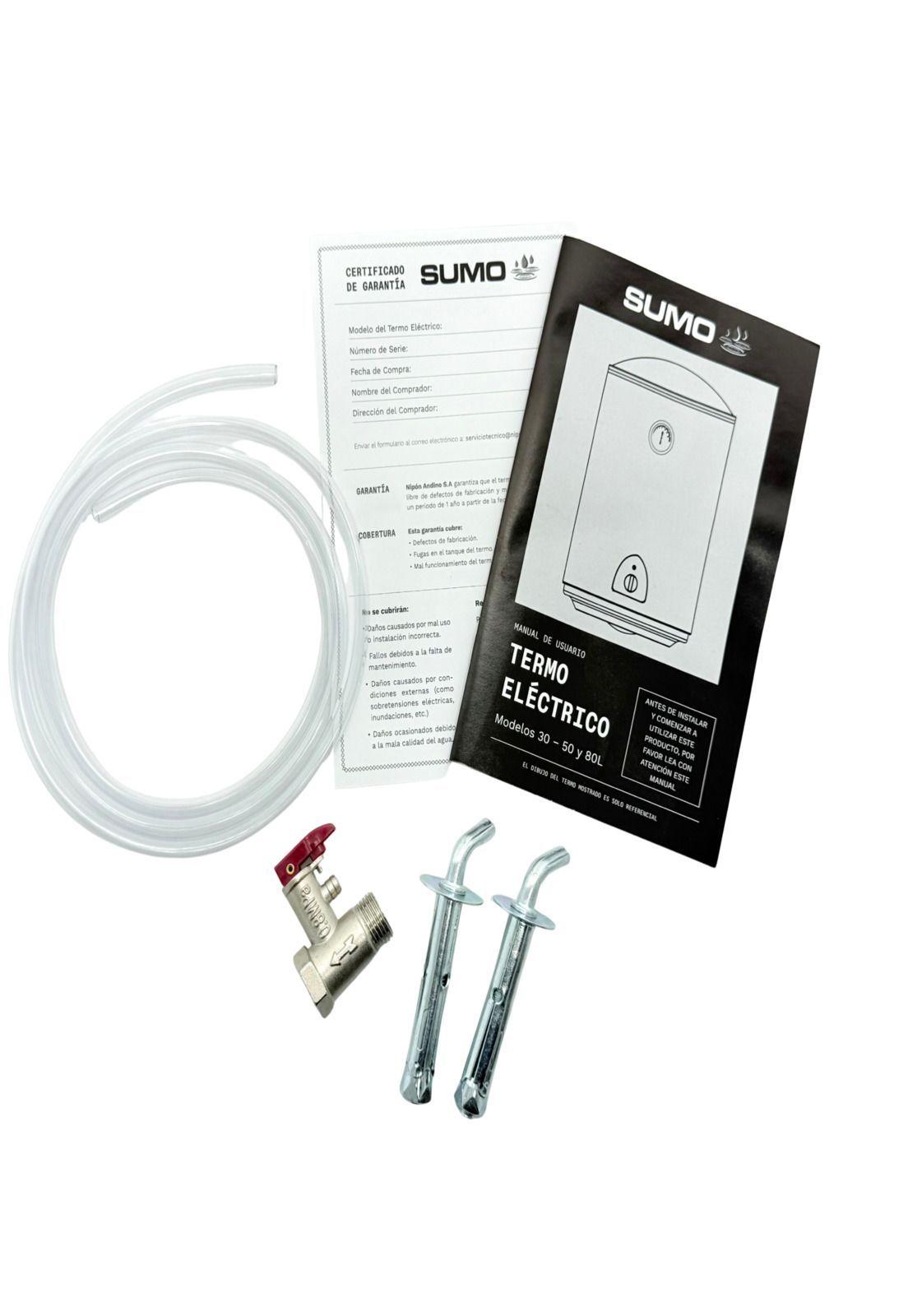 Termo Eléctrico 30 Litros 1500 W de muro-6