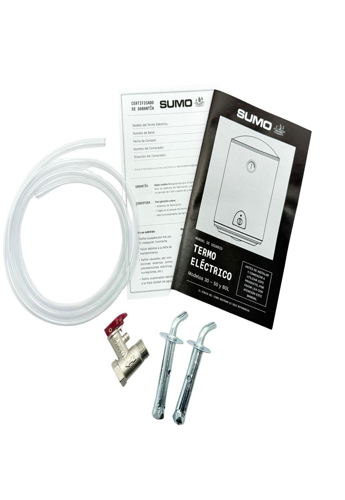Termo Eléctrico mural 80 Litros 1500 W-6