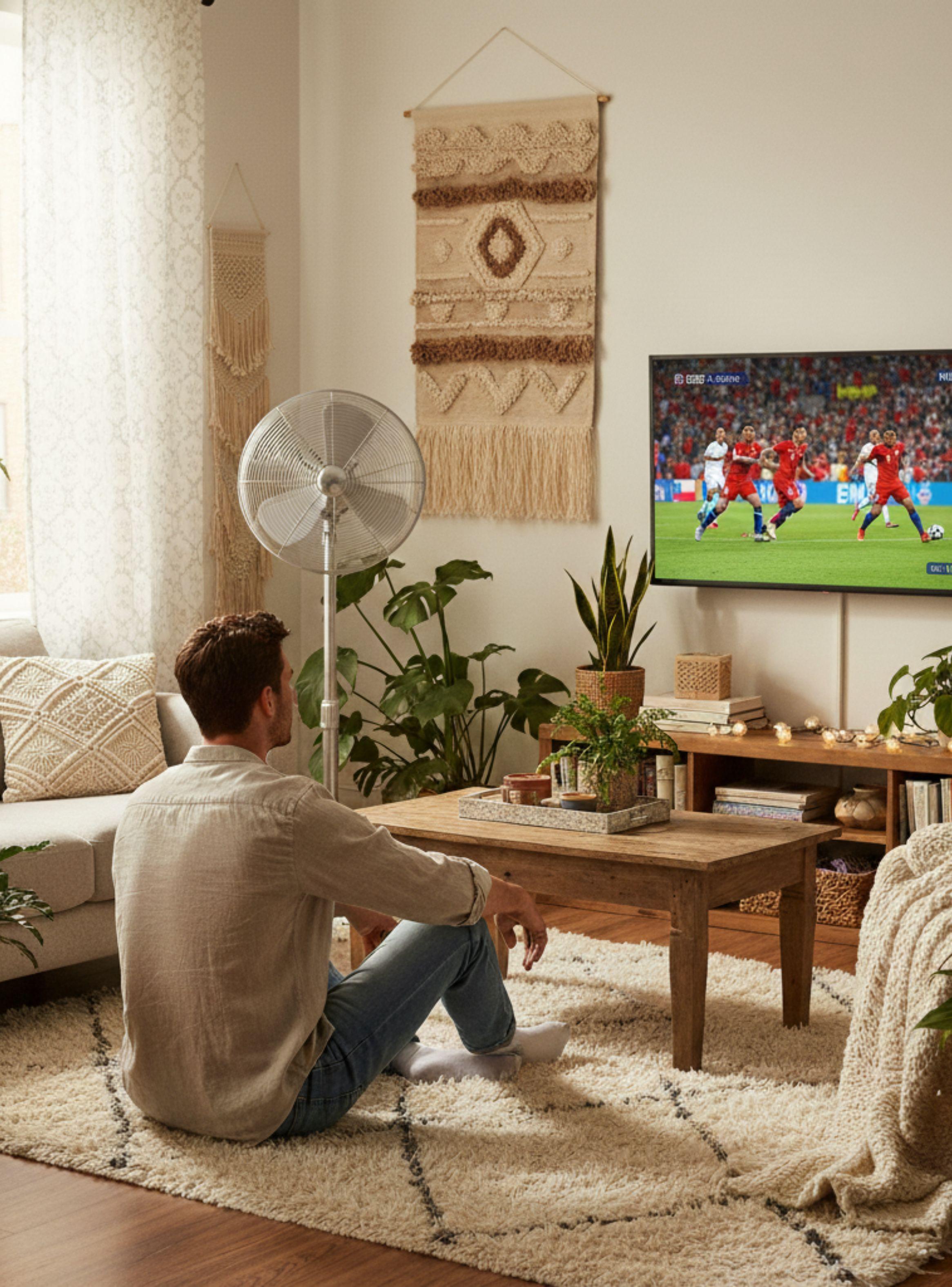 Ventilador de pie retro Sumo VP40 16" Plata-2