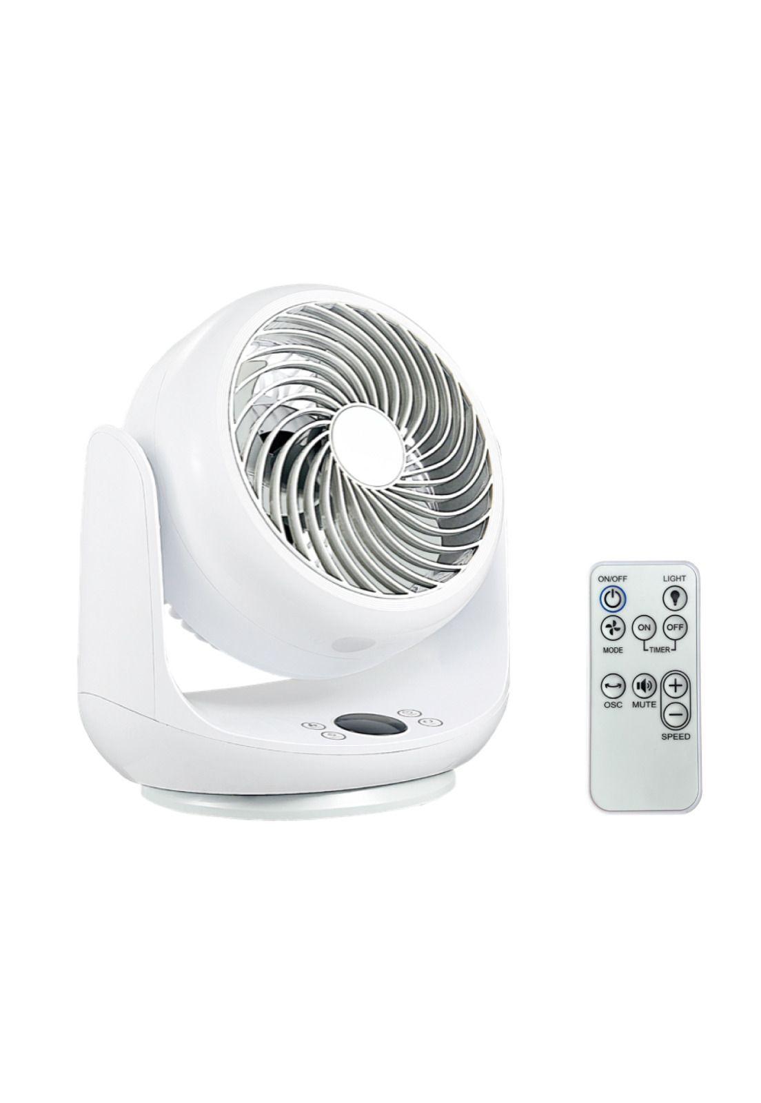 Ventilador silencioso de mesa con control remoto VC-35-4