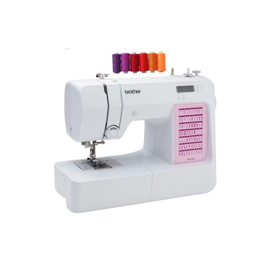 Máquina de Coser Brother SH7700 computarizada + 6 hilos de regalo-0