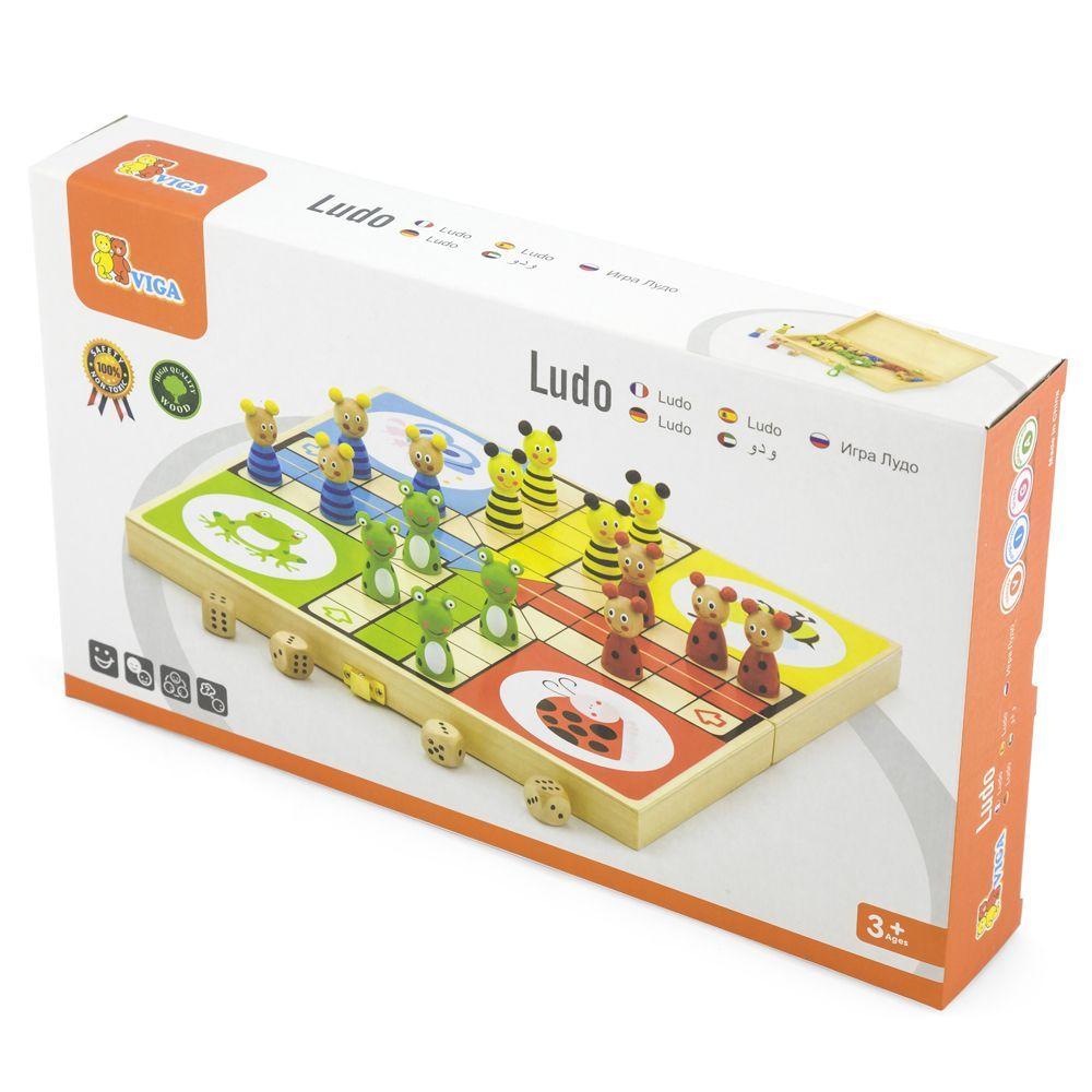 Juego Madera Ludo-3