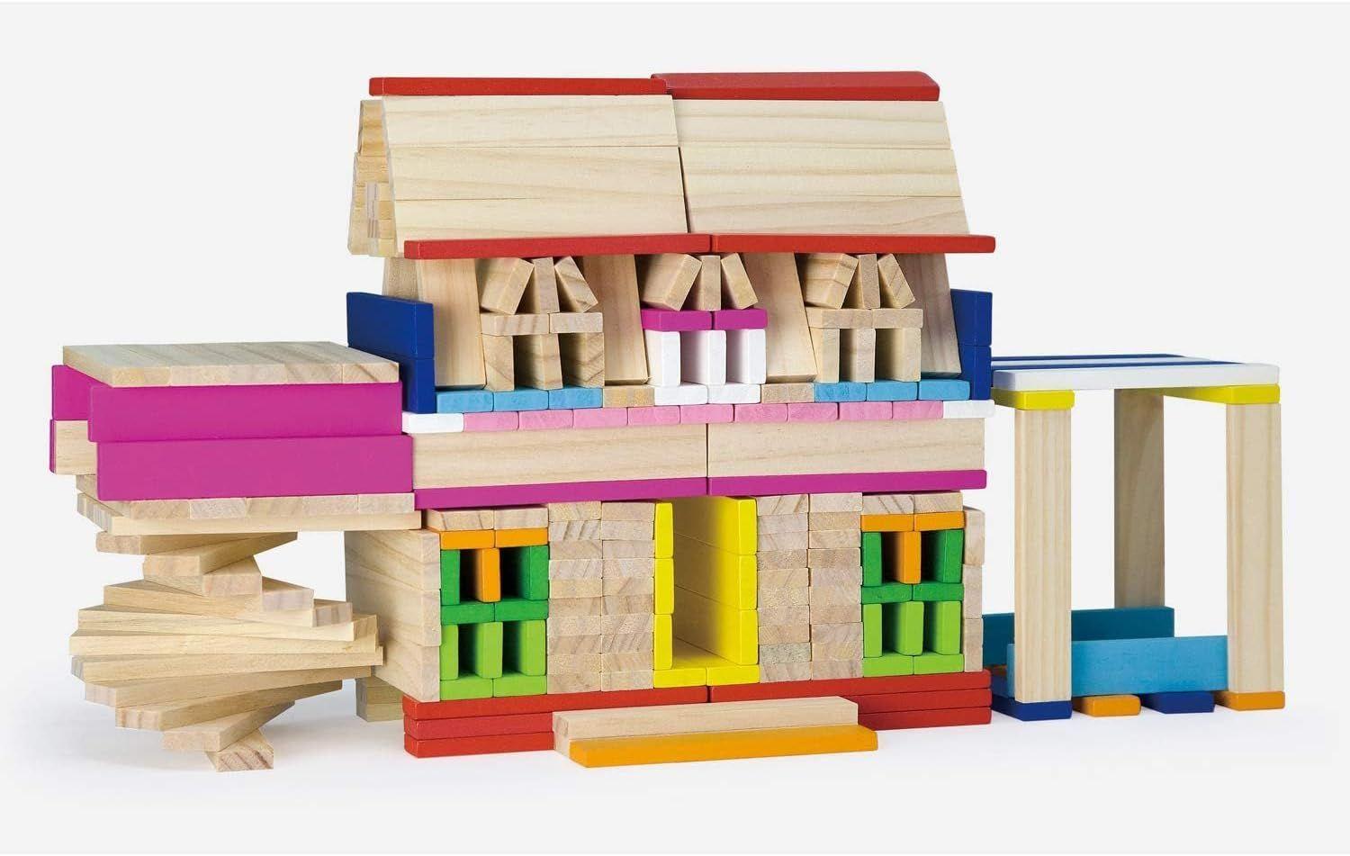 Bloques Madera Creativos 250 pz-2