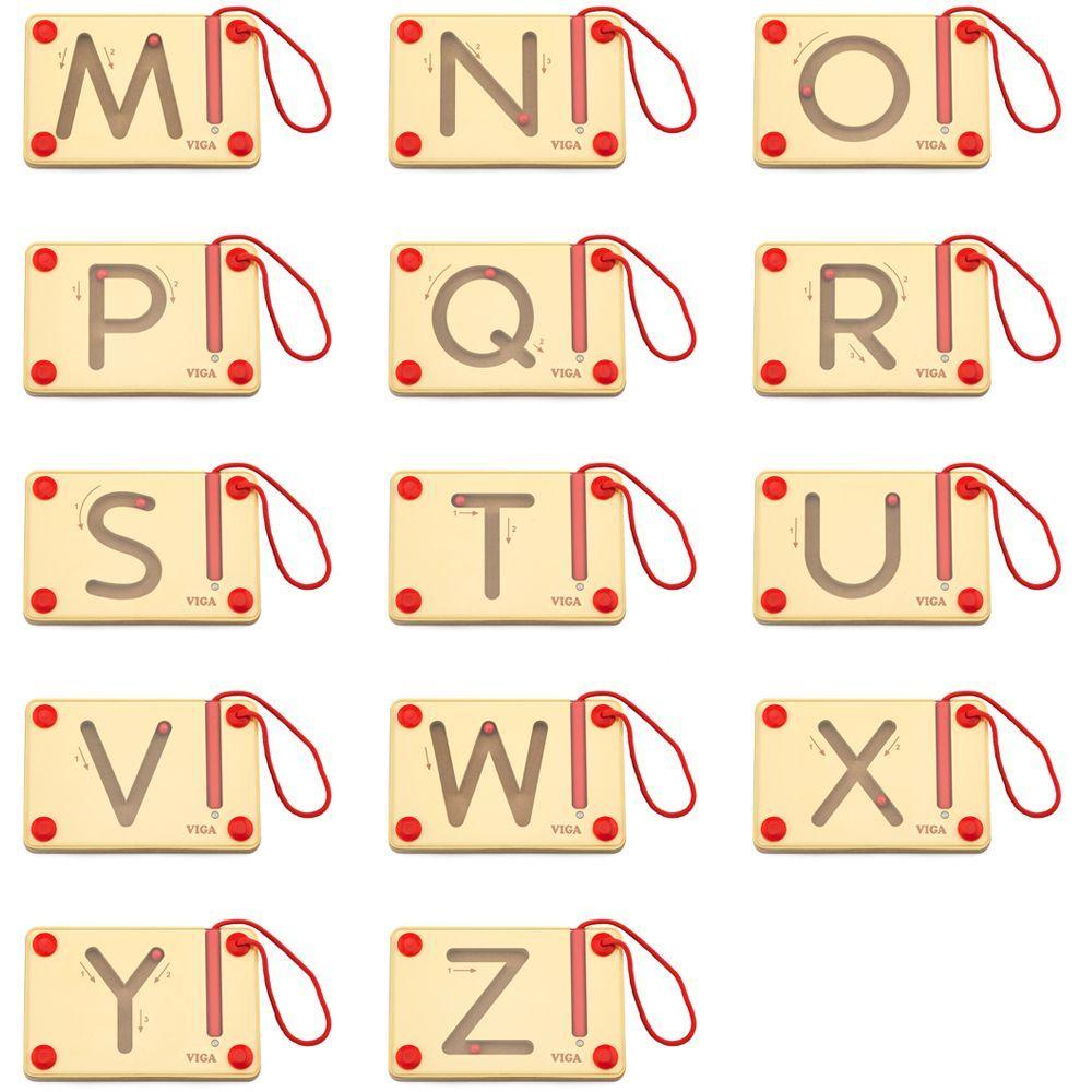 Set Tarjetas Educativas:aprende A Escribir Letras Mayúsculas-2