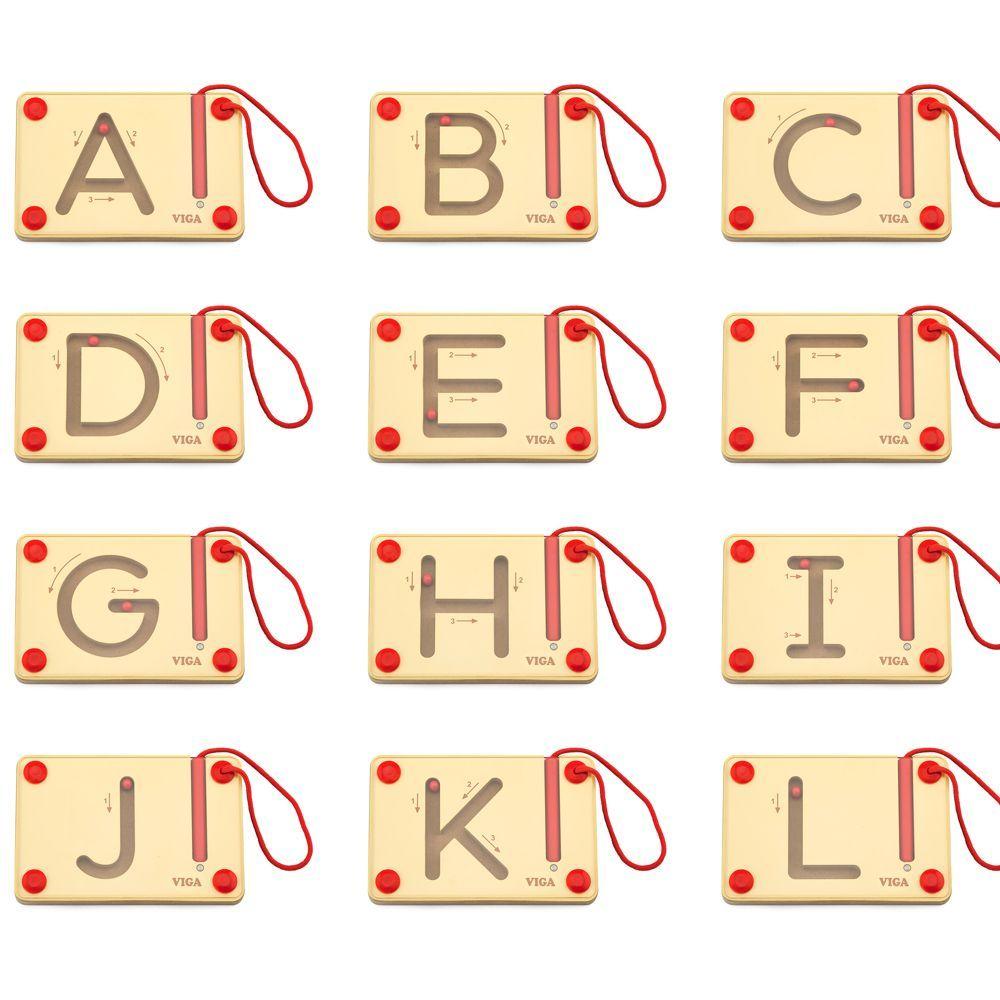 Set Tarjetas Educativas:aprende A Escribir Letras Mayúsculas-3