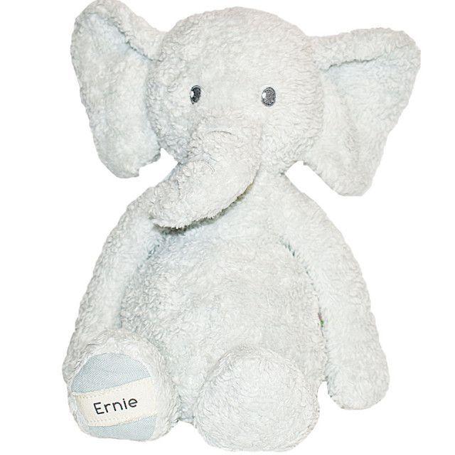 Peluche elefante organico 32 cm-0