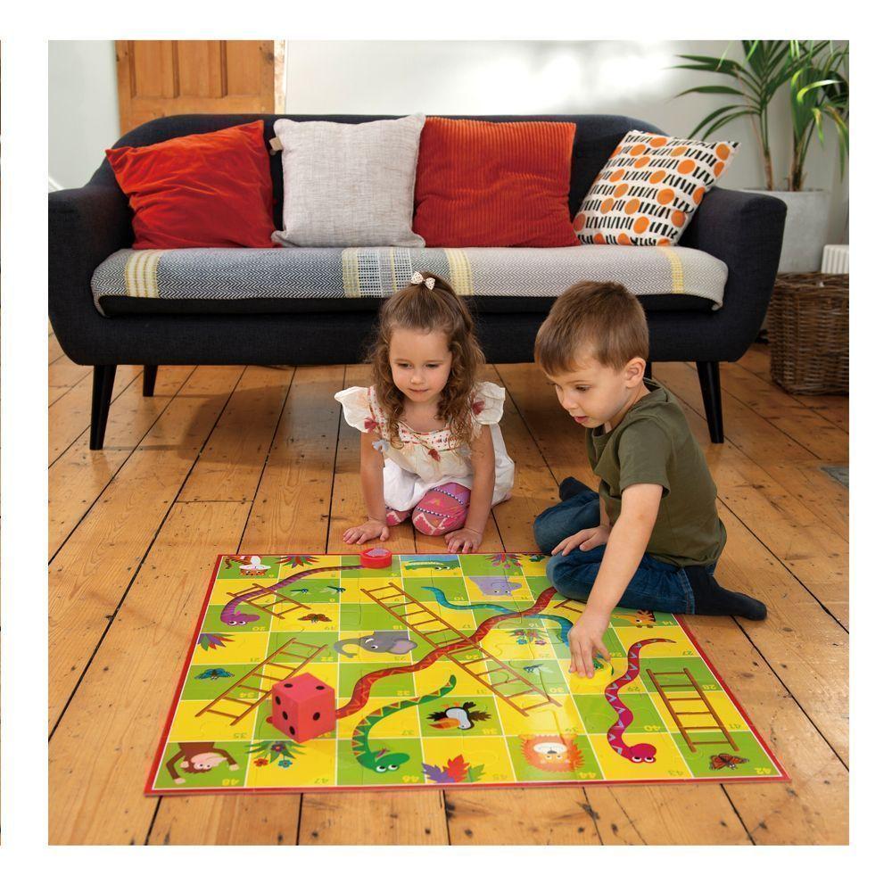 Juego y Puzzle Suelo Serpiente y Escaleras Galt-2