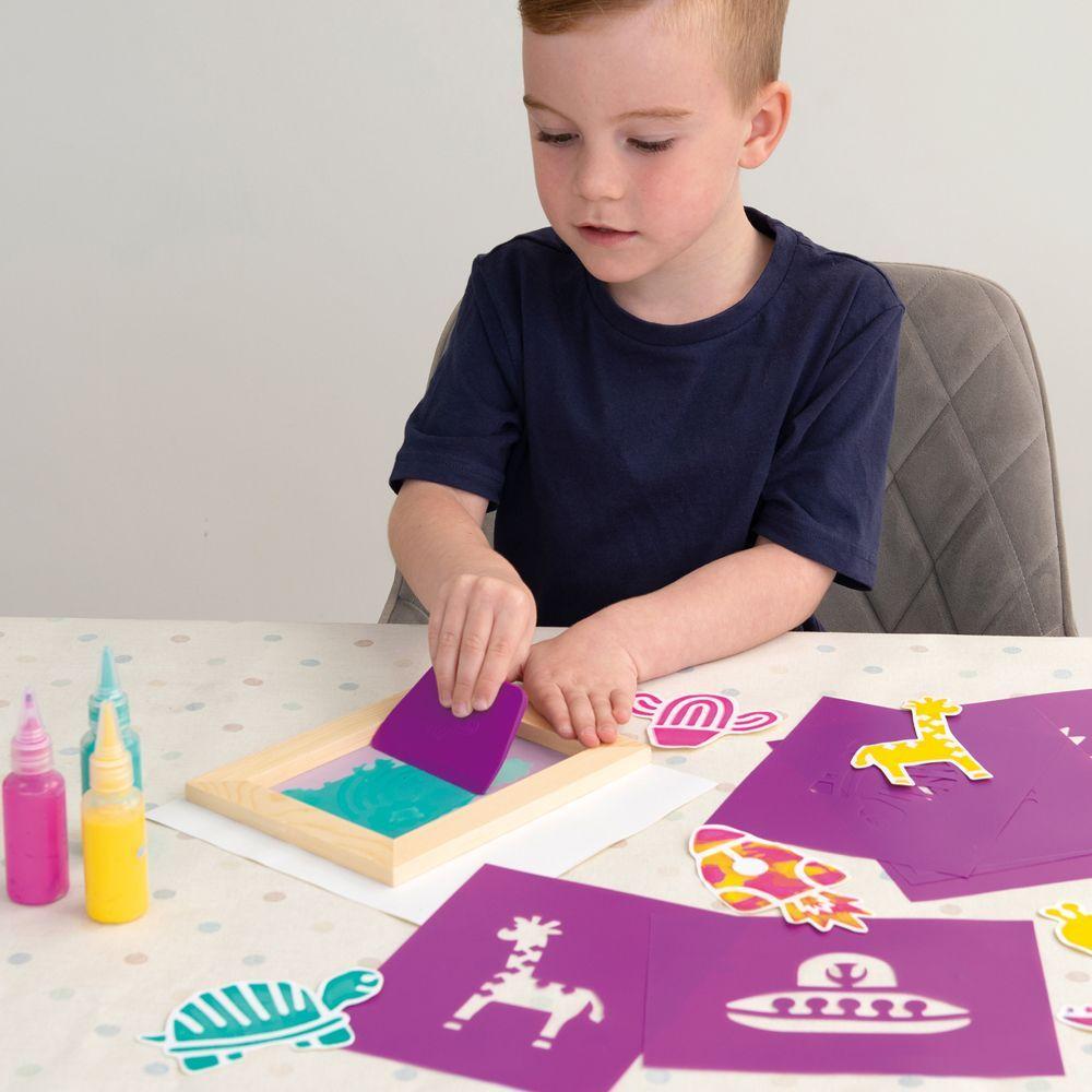 Kit de Manualidades para Crear Sticker con Serigrafía.-2