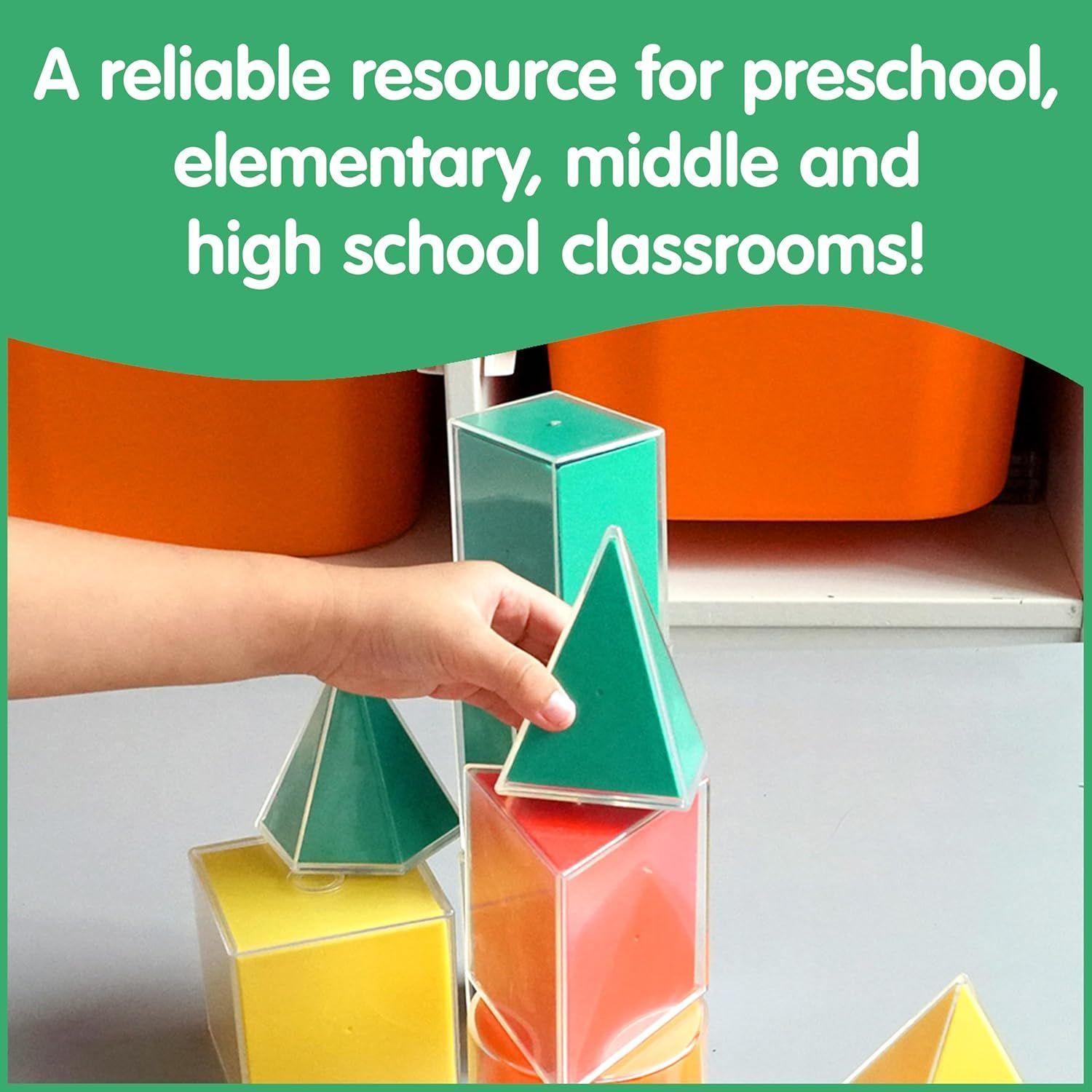 Cuerpos Geométricos Plegables 12 pz-2