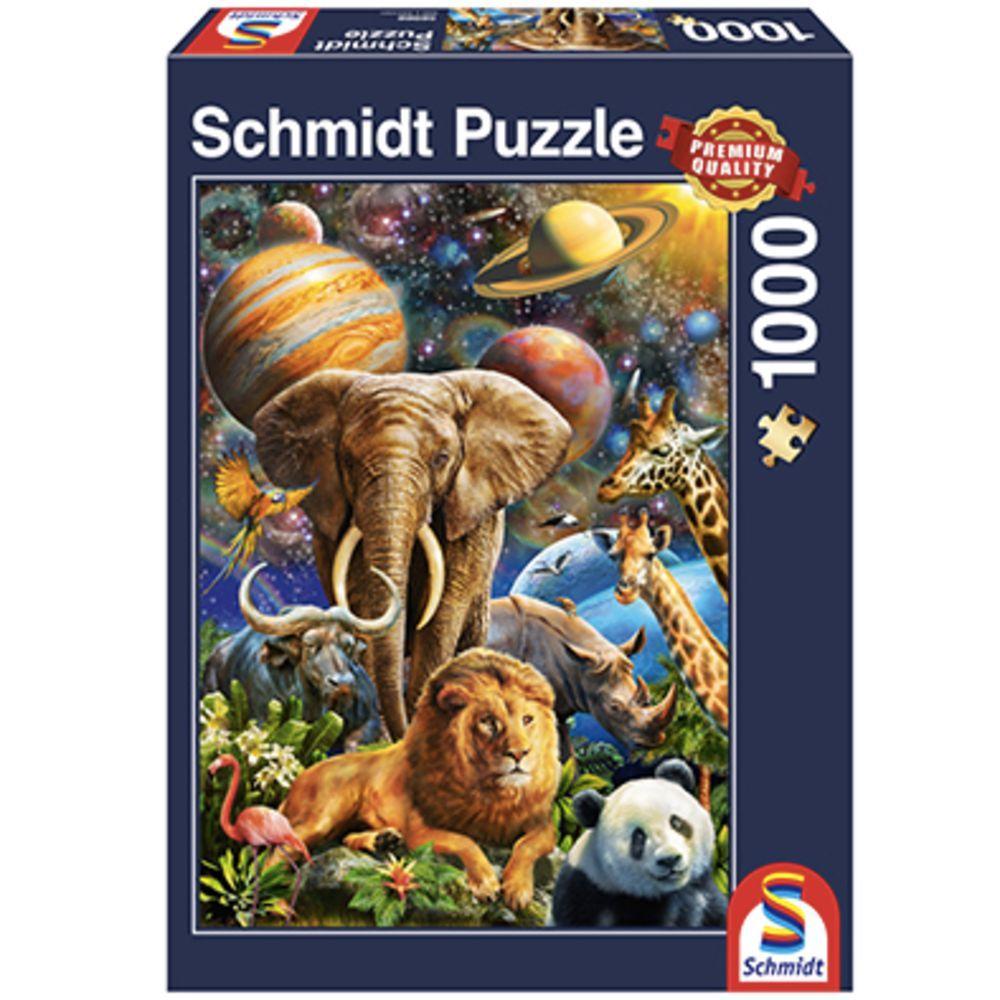 Puzzle 1.000 piezas Belleza universal-0