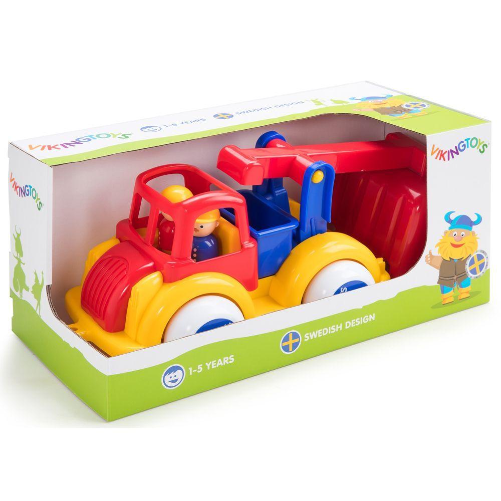 Juguete Camión pala jumbo 2 figuras caja-1