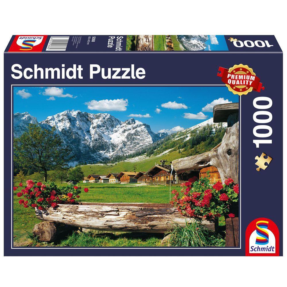 Puzzle 1.000 piezas Idilio en la montaña-0