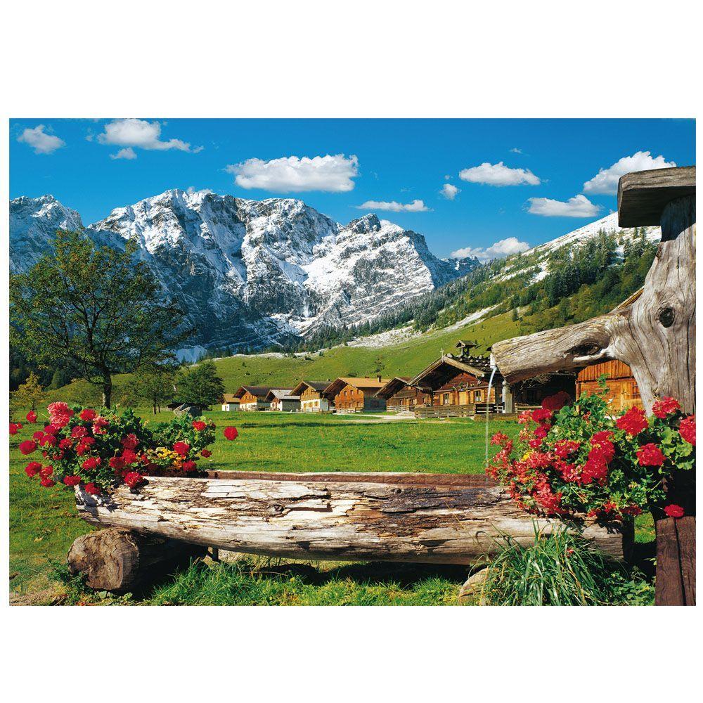 Puzzle 1.000 piezas Idilio en la montaña-1