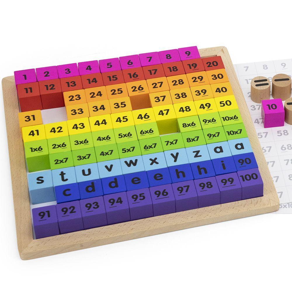 Juguete Tablero De Aprendizaje Para Lenguaje Y Matemáticas-2
